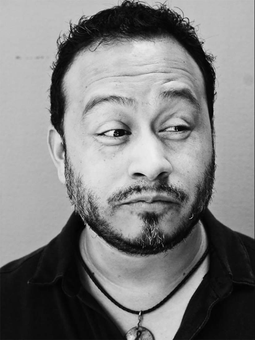 Poignant moment: portraits of people who have tasted the hottest pepper in the world Poignant moment: portraits of people who have tasted the hottest pepper in the world