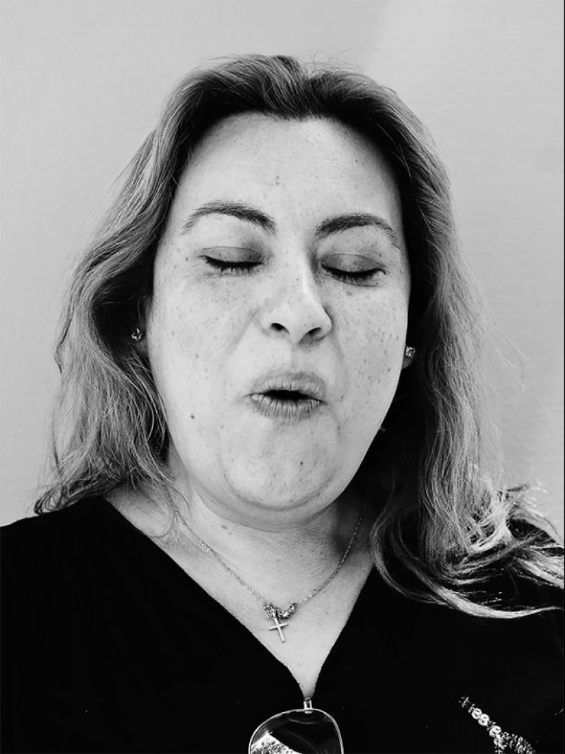 Poignant moment: portraits of people who have tasted the hottest pepper in the world Poignant moment: portraits of people who have tasted the hottest pepper in the world