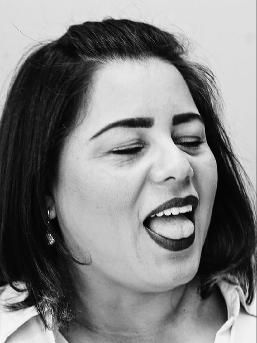 Poignant moment: portraits of people who have tasted the hottest pepper in the world Poignant moment: portraits of people who have tasted the hottest pepper in the world