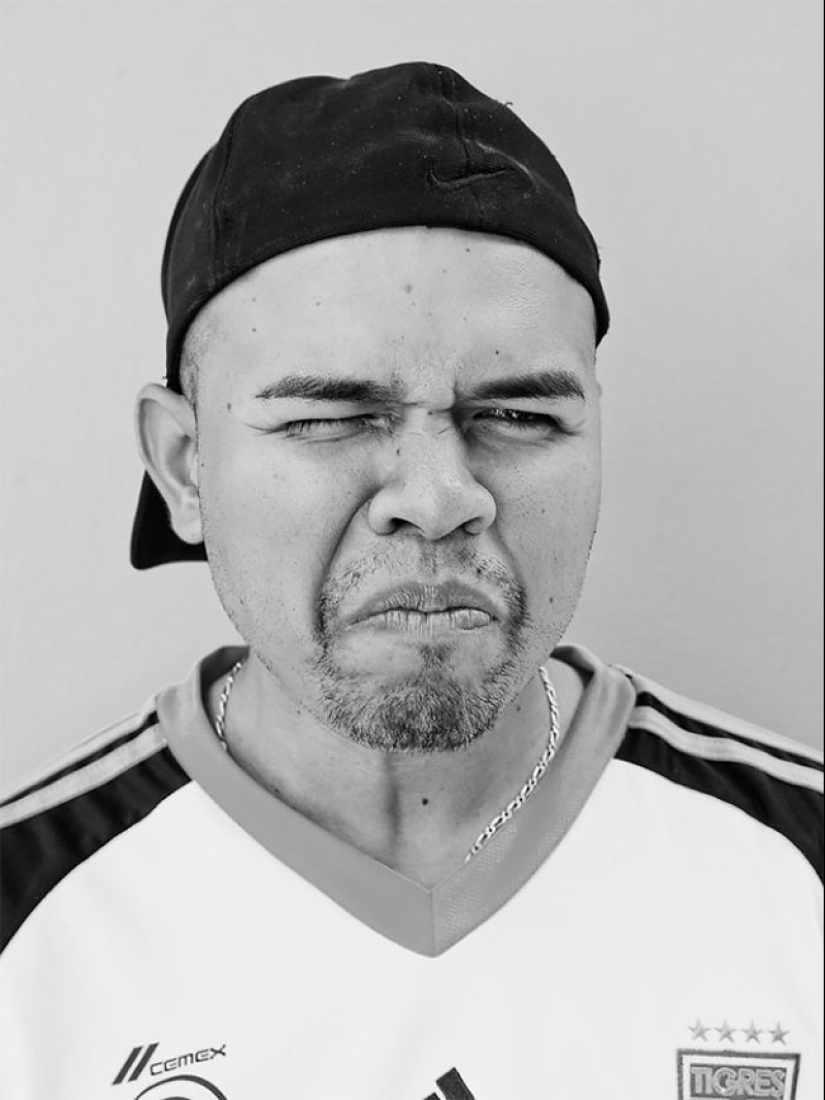 Poignant moment: portraits of people who have tasted the hottest pepper in the world Poignant moment: portraits of people who have tasted the hottest pepper in the world