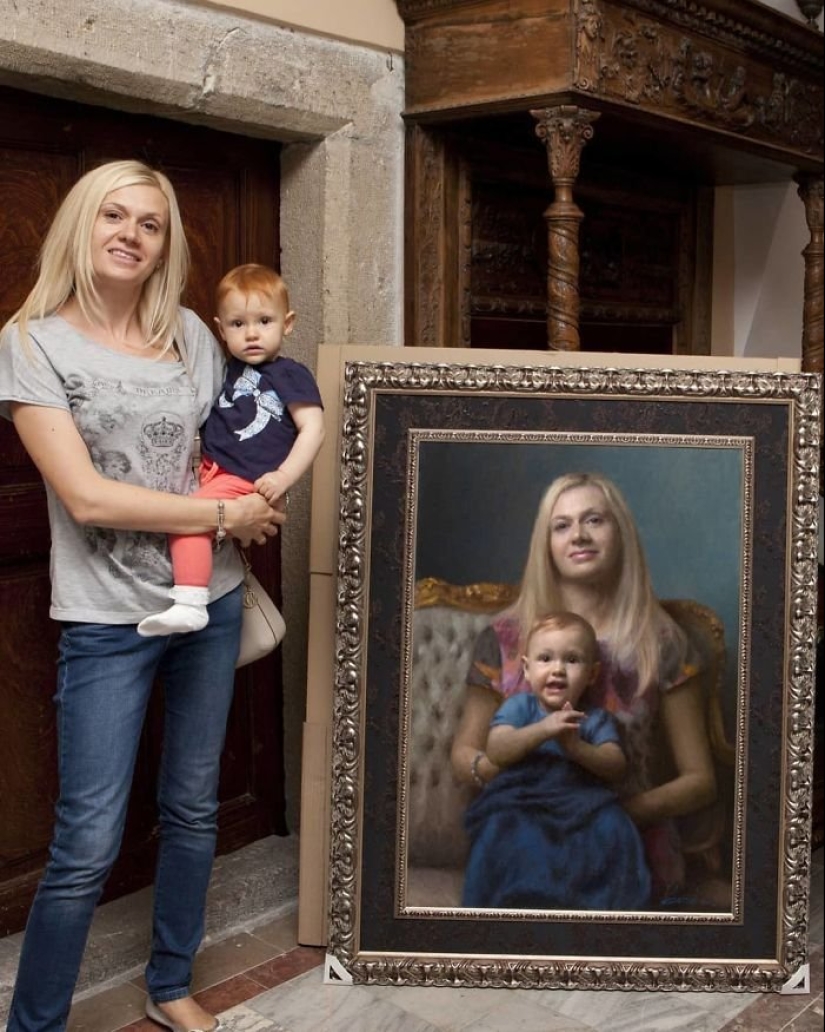 Polish artist Damian Likhosherst and his incredibly accurate portraits of Polish artist Damian Likhosherst and his incredibly accurate portraits of