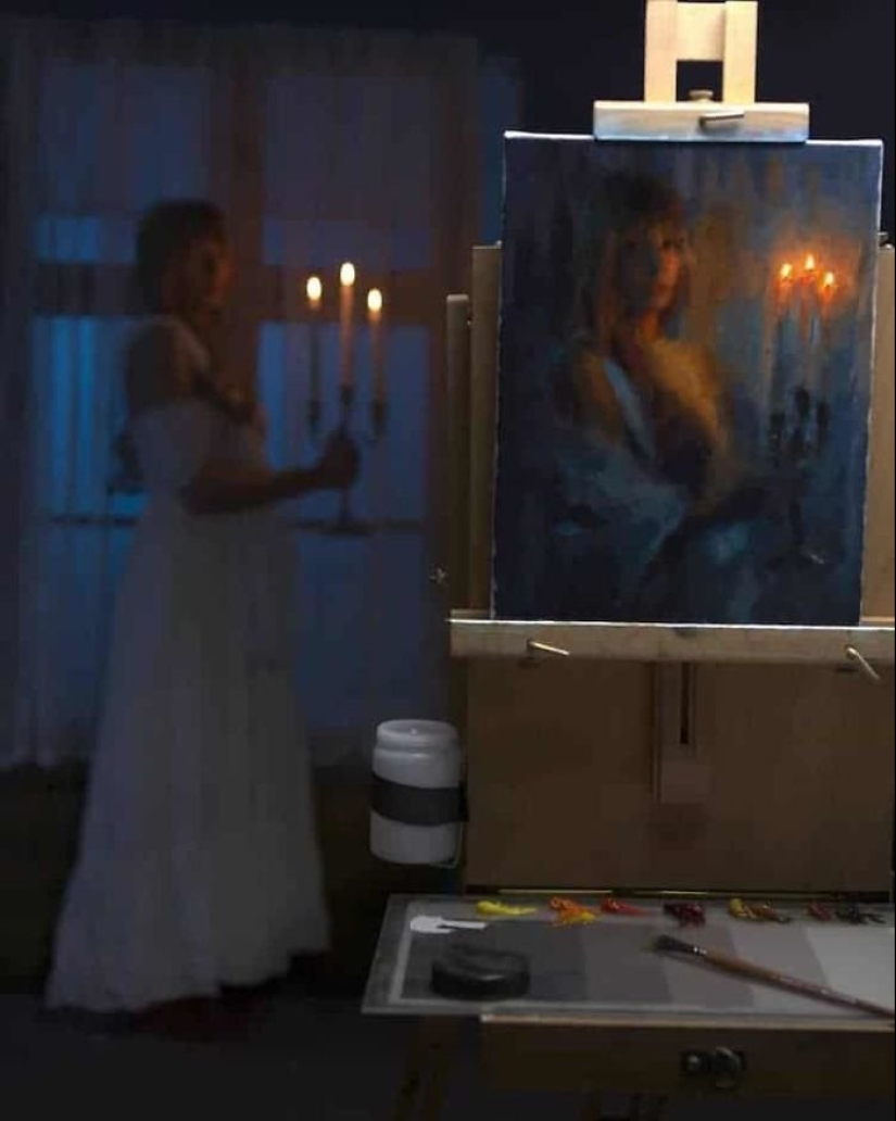 Polish artist Damian Likhosherst and his incredibly accurate portraits of Polish artist Damian Likhosherst and his incredibly accurate portraits of