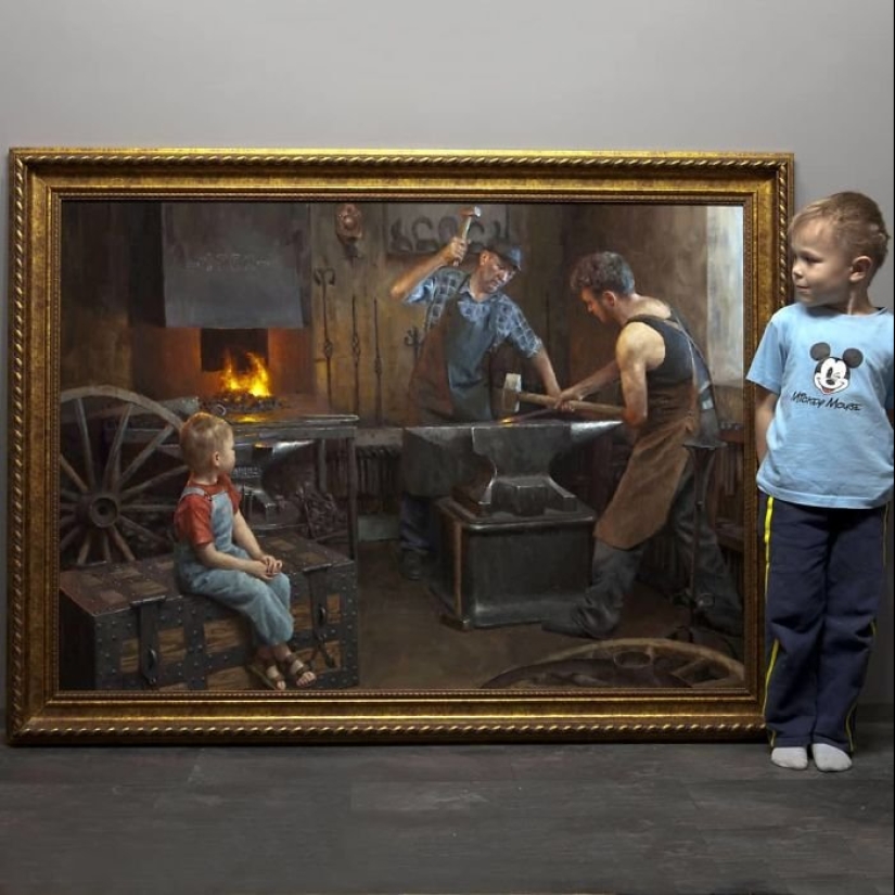 Polish artist Damian Likhosherst and his incredibly accurate portraits of Polish artist Damian Likhosherst and his incredibly accurate portraits of