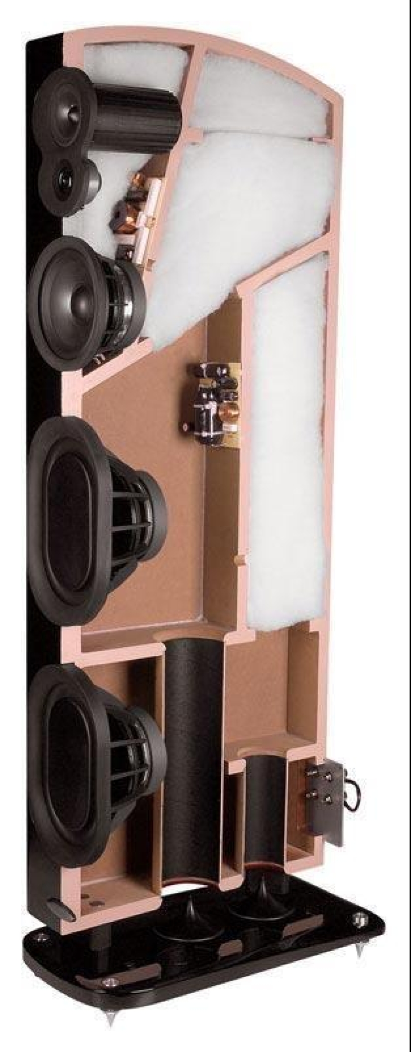 Por la mitad: las cosas habituales, cortadas en trozos