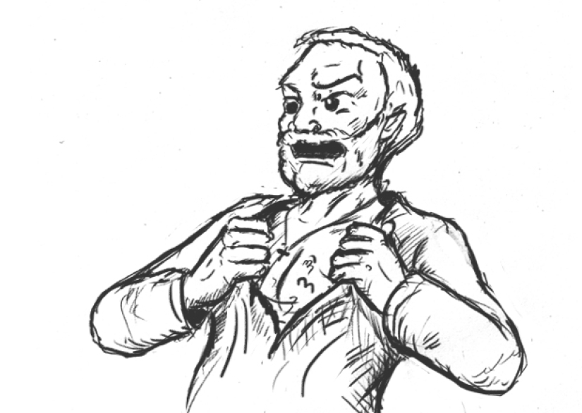 ¿Por qué nos rasquen la cabeza cuando piensan? Cómo hizo el ruso gestos