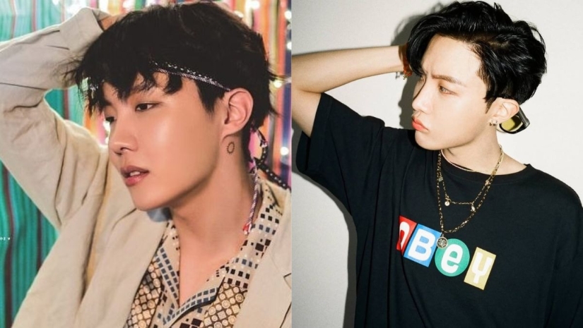 Poses características de V, Jin, Jhope, Jimin, Jungkook, RM y Suga de BTS que muestran sus estilos únicos