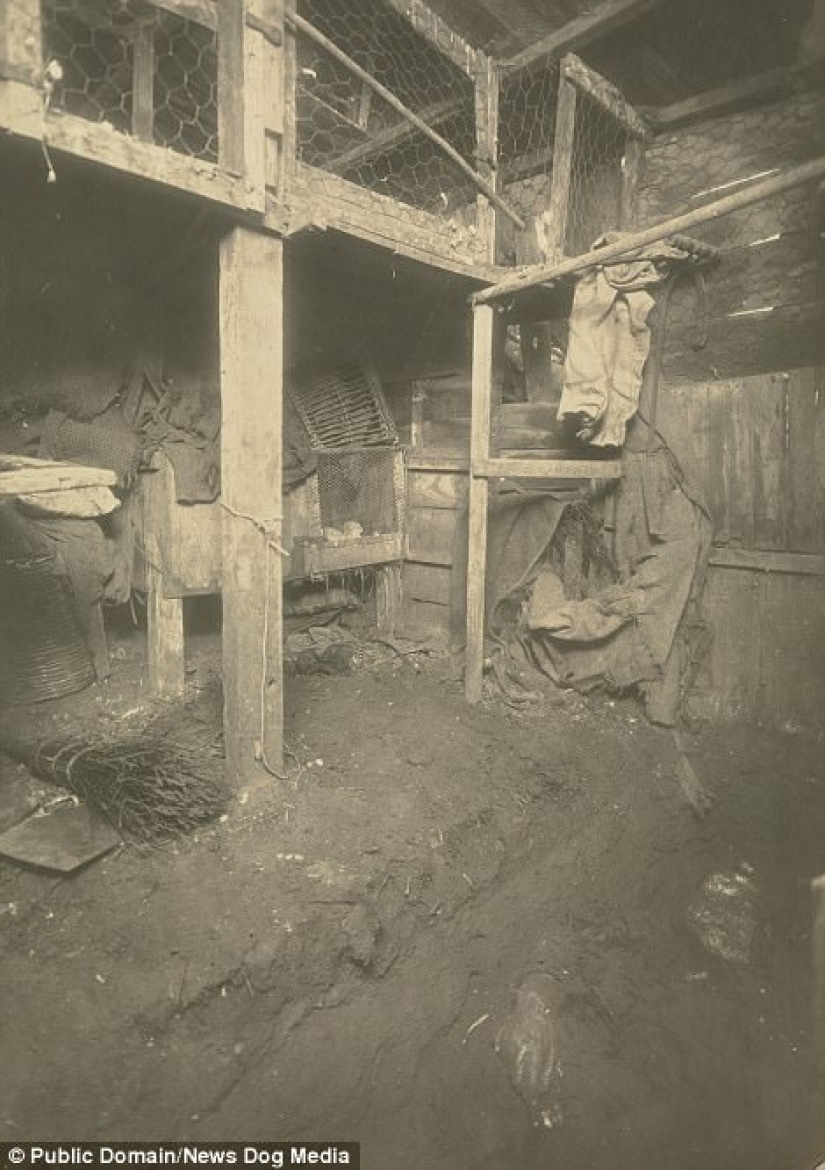 Primeras fotos de escenas de crímenes de su tipo de 1904 Primeras fotos de escenas de crímenes de su tipo de 1904