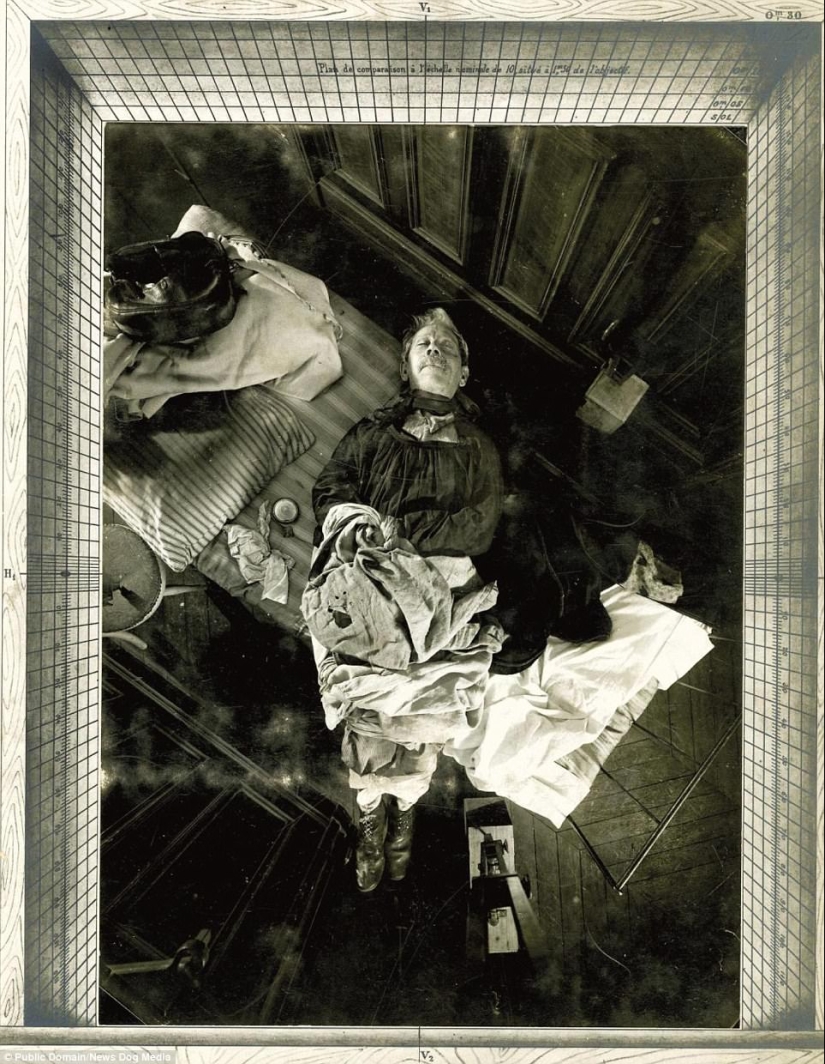 Primeras fotos de escenas de crímenes de su tipo de 1904 Primeras fotos de escenas de crímenes de su tipo de 1904