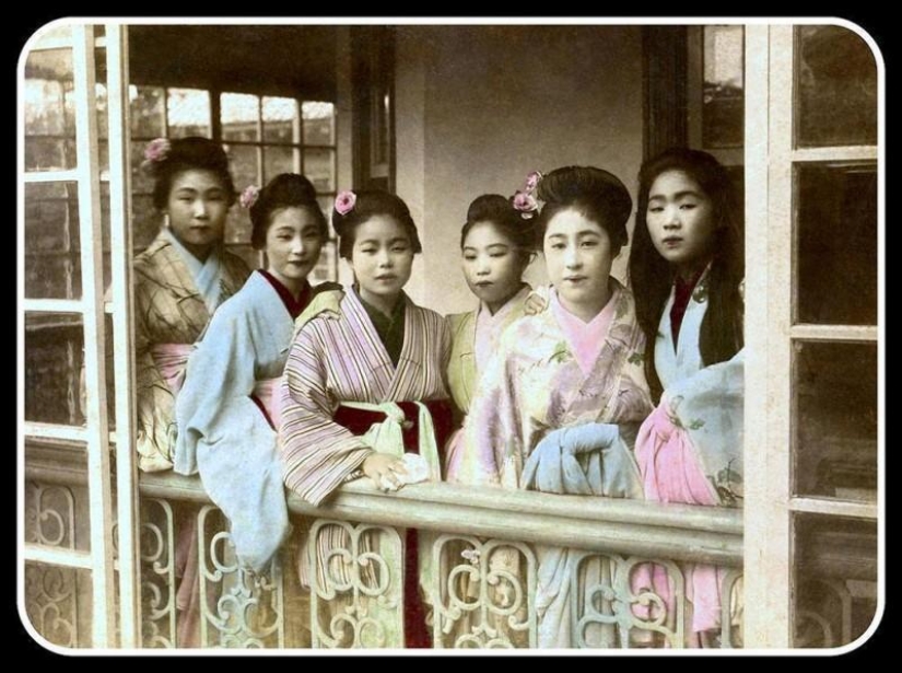 Prostitutes of Japan of the XIX century