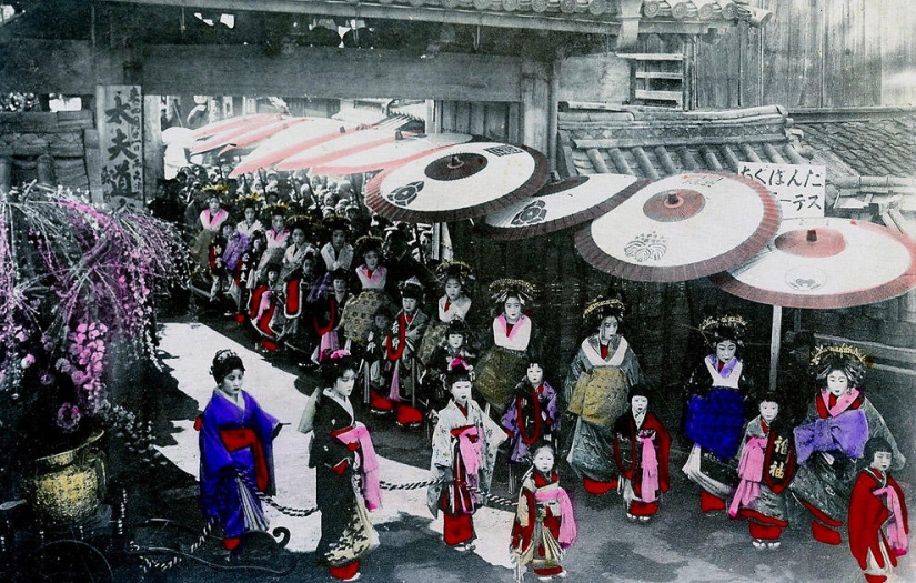Prostitutes of Japan of the XIX century