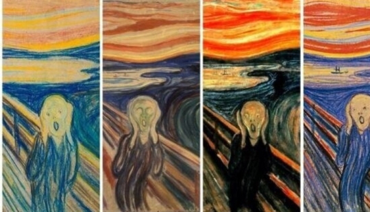 Que llora en el famoso cuadro de Edvard Munch Que llora en el famoso cuadro de Edvard Munch