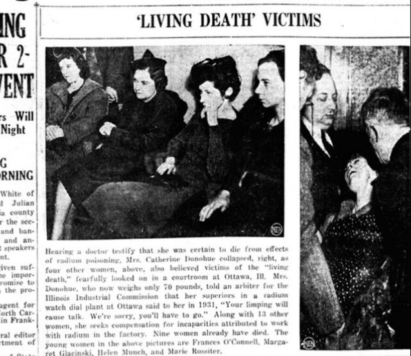 Radium girls: la historia de los "muertos vivientes" que cambiaron el mundo Radium girls: la historia de los "muertos vivientes" que cambiaron el mundo