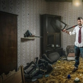 Rage rooms are a popular way to deal with stress, taking away bread from psychologists