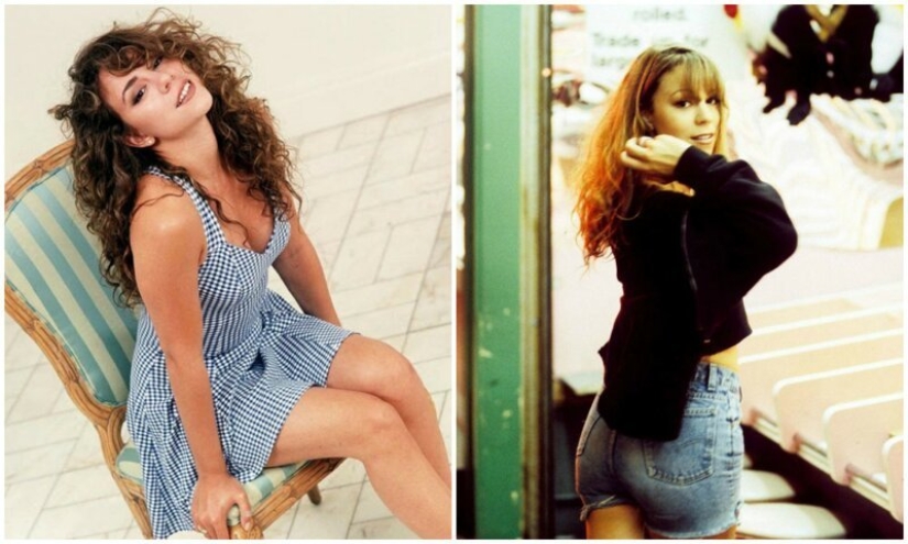 Rare pictures of young Mariah Carey in the 90-ies Rare pictures of young Mariah Carey in the 90-ies