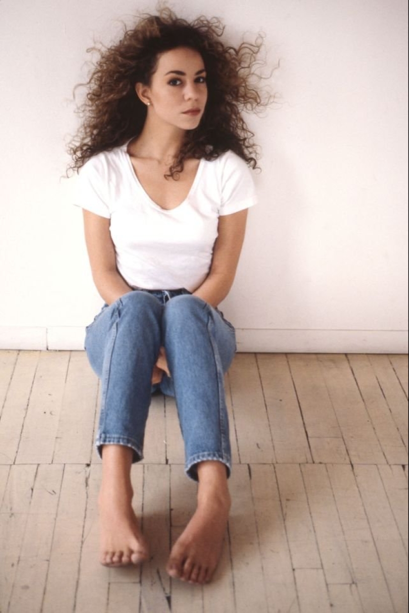 Rare pictures of young Mariah Carey in the 90-ies Rare pictures of young Mariah Carey in the 90-ies