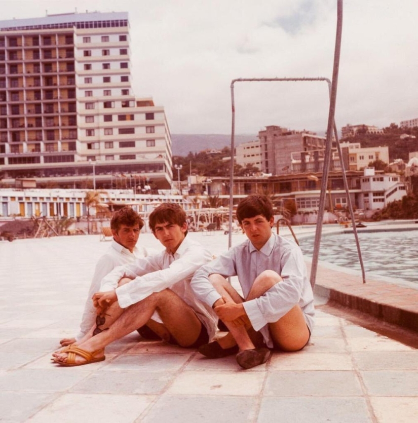 Rare shots: how the members of The Beatles rested before they became famous
