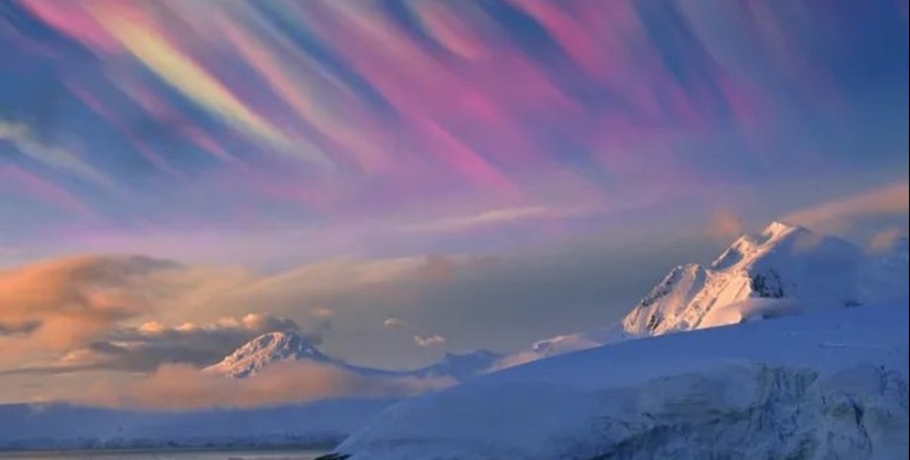 Rare types of winter clouds: what do "pearl" and "mother-of-pearl" clouds look like?