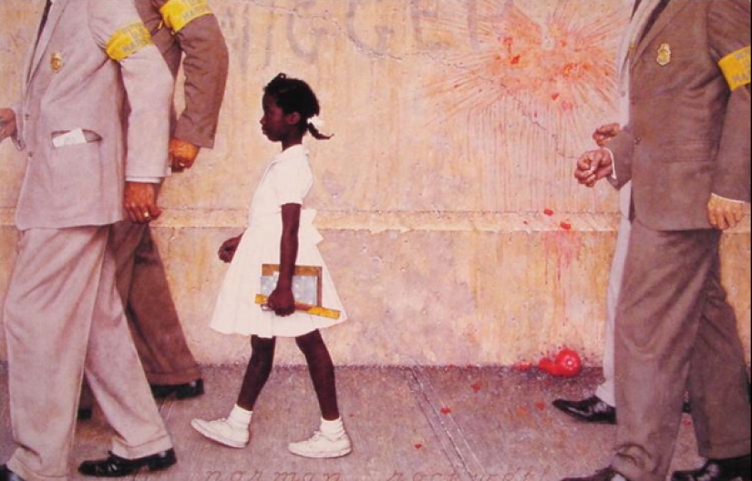 Real America in the ironic illustrations of the brilliant Norman Rockwell
