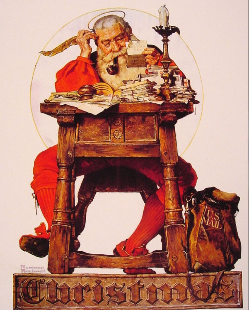 Real America in the ironic illustrations of the brilliant Norman Rockwell