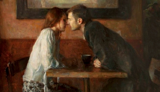 Real love in the paintings of Ron Hicks