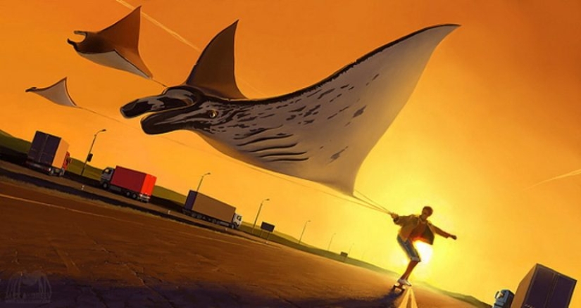 Realidad personal del artista digital Alexey Andreev