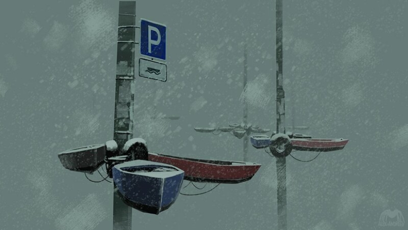 Realidad personal del artista digital Alexey Andreev