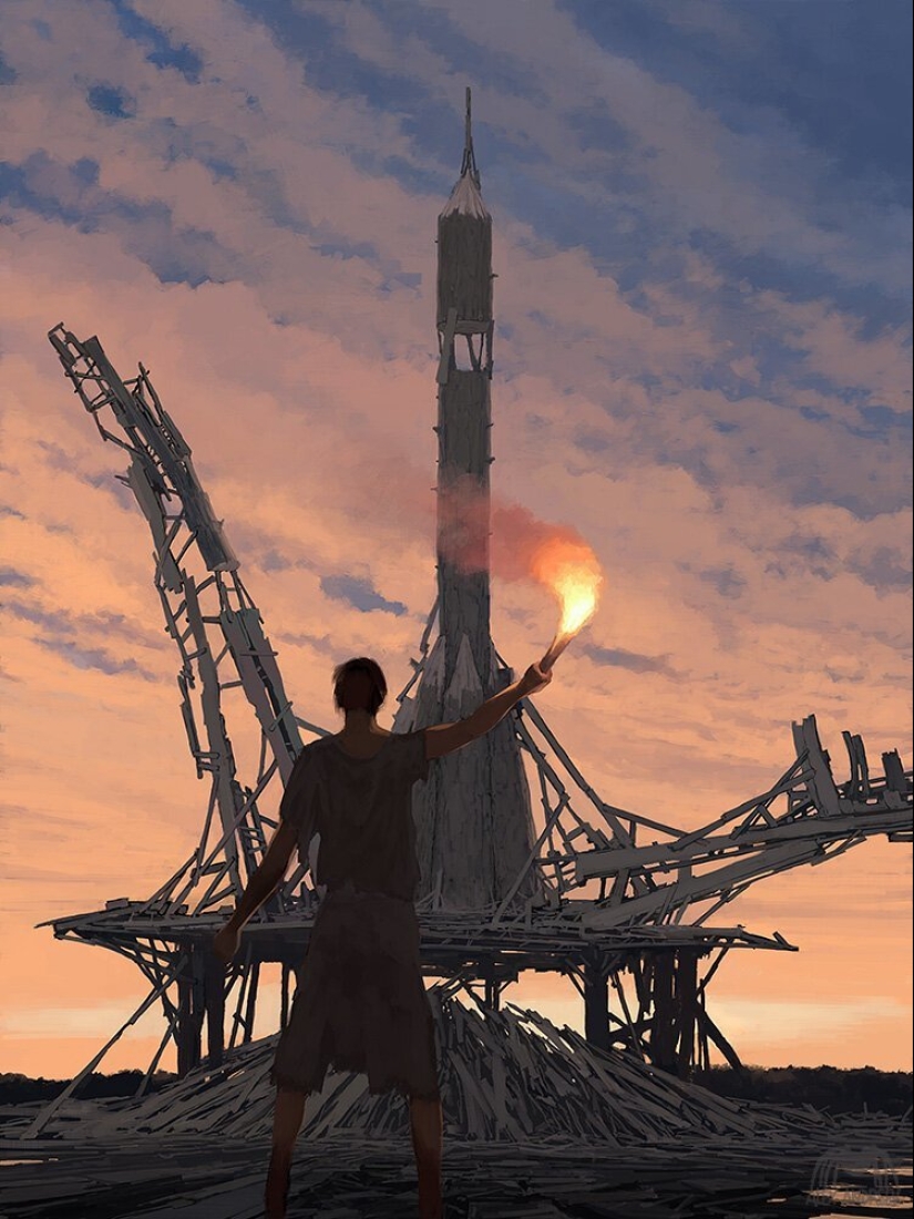 Realidad personal del artista digital Alexey Andreev