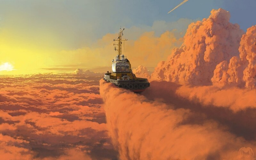 Realidad personal del artista digital Alexey Andreev