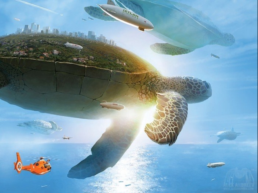 Realidad personal del artista digital Alexey Andreev