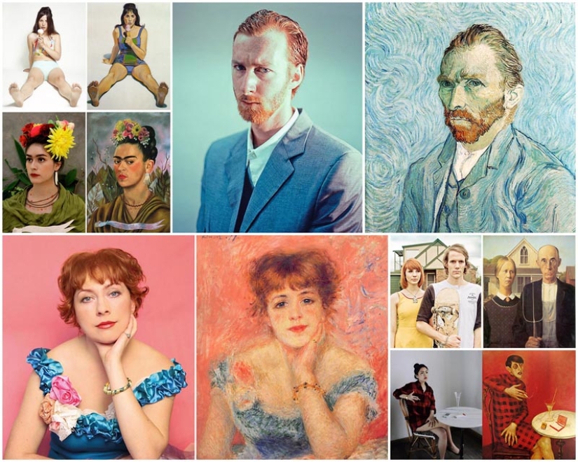 Remakes of famous works of art Remakes of famous works of art