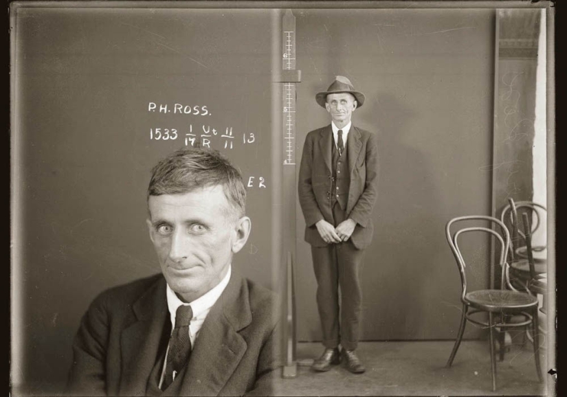 Retratos de criminales de la década de 1920 Retratos de criminales de la década de 1920