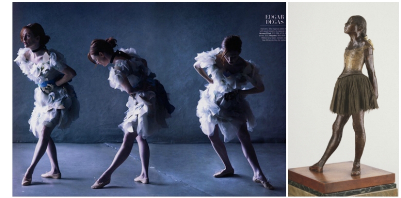 Retratos de damas: Julianne Moore en interpretaciones de moda de grandes pinturas