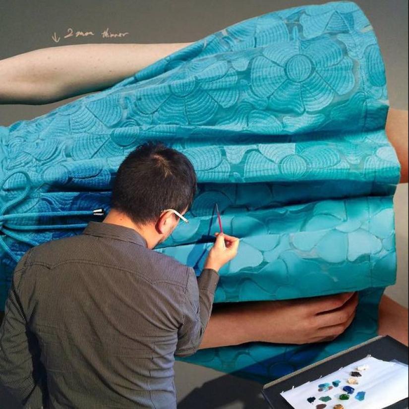 Retratos hiperrealistas del artista japonés Hiro Kitayama