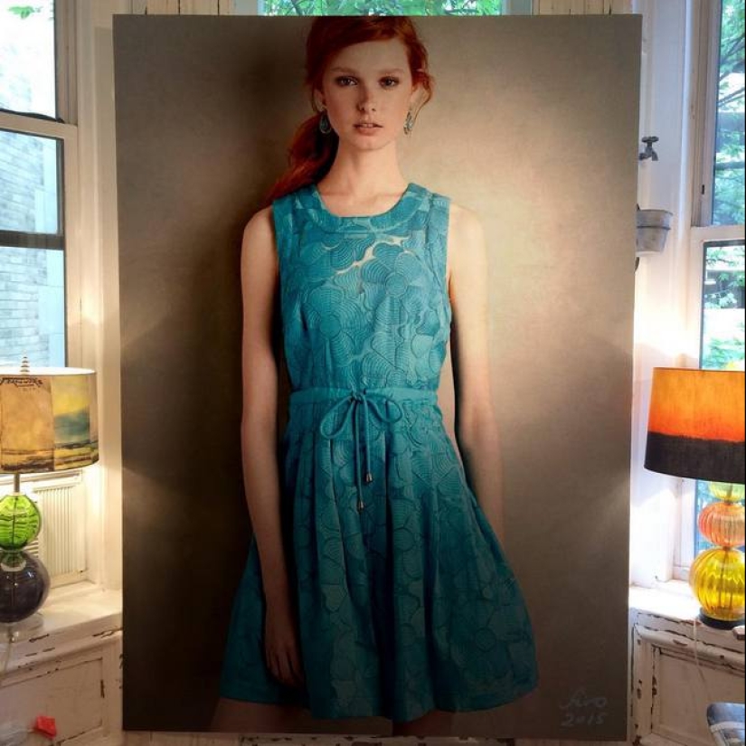 Retratos hiperrealistas del artista japonés Hiro Kitayama