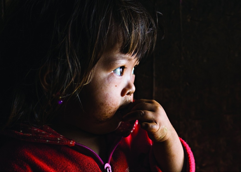 Retratos llamativos de representantes de las tribus del norte de Vietnam