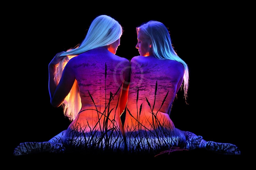 Retratos psicodélicos de John Poppleton