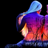 Retratos psicodélicos de John Poppleton