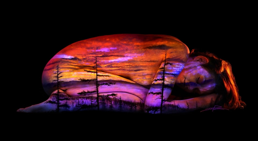 Retratos psicodélicos de John Poppleton