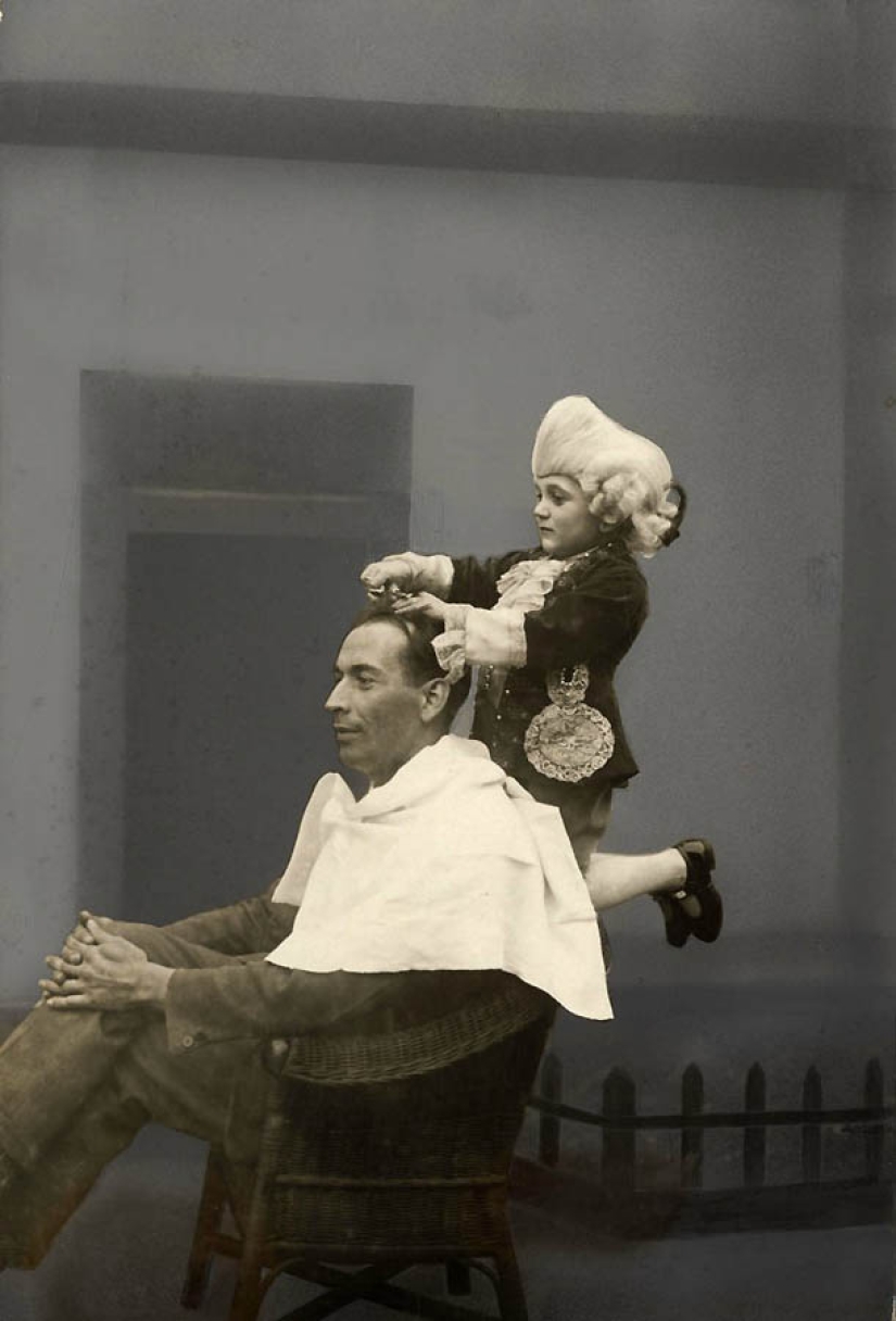 Retro photo: From the life of Lilliputians