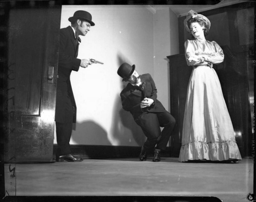 Retro shock: un grotesco de la escena del crimen imágenes de los medios de comunicación 40 años