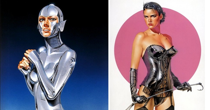 Robots sexys del maestro Pinup y cyberpunk Hajime Sorayama Robots sexys del maestro Pinup y cyberpunk Hajime Sorayama