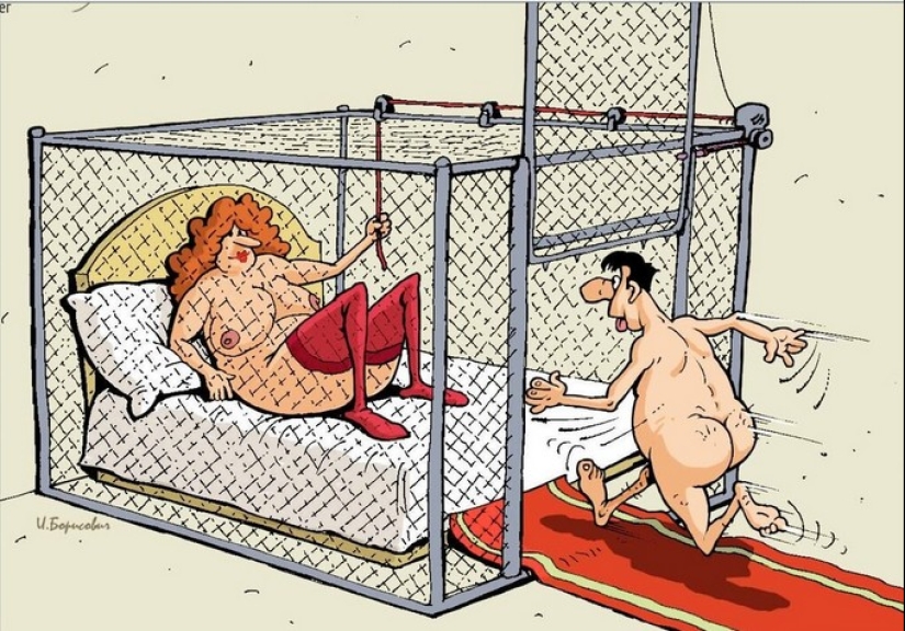 Romance with humor from cartoonist Igor Elistratov