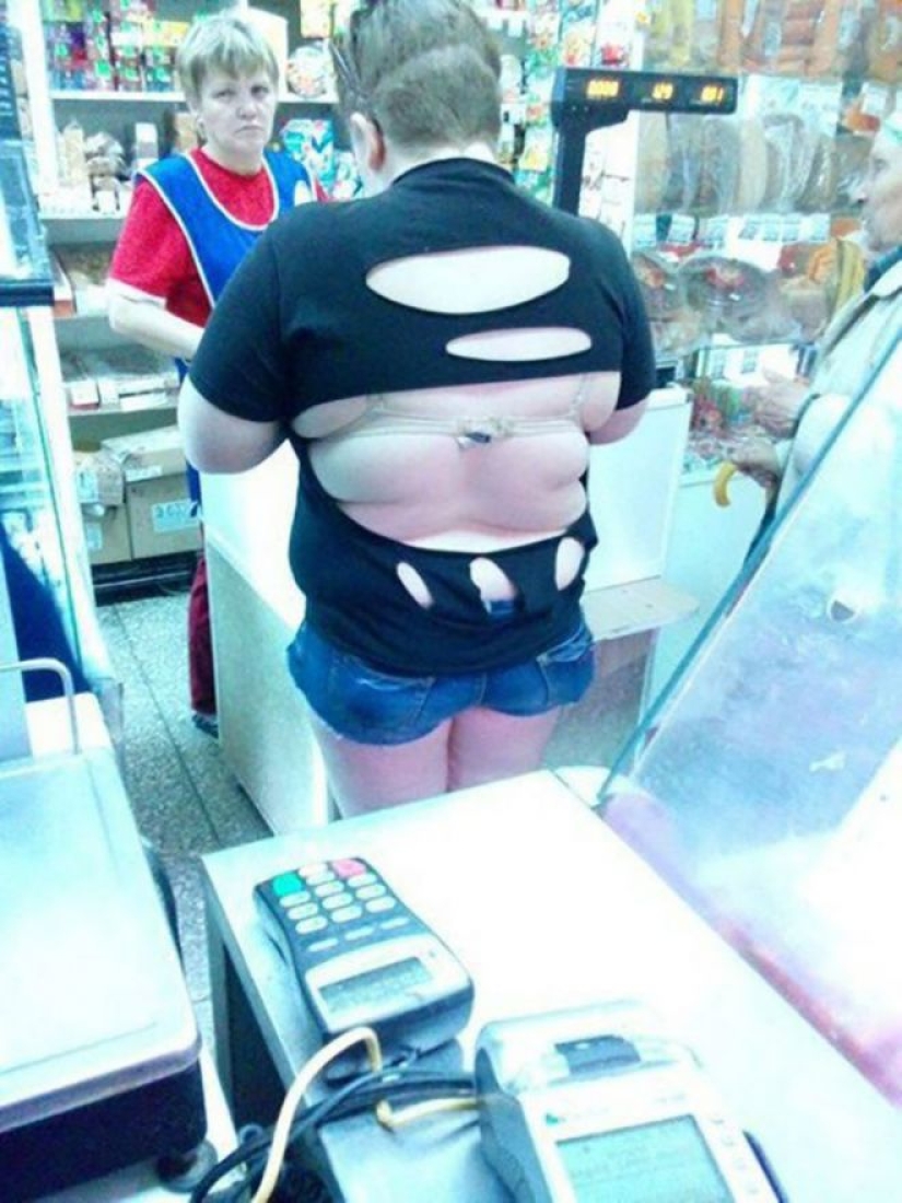 "¿Ropa por talla? No escuchar!»