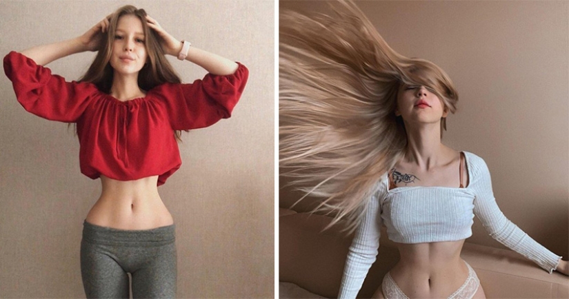 Russian woman Lina Sunspot and her incredible waist, which is hard to believe Russian woman Lina Sunspot and her incredible waist, which is hard to believe