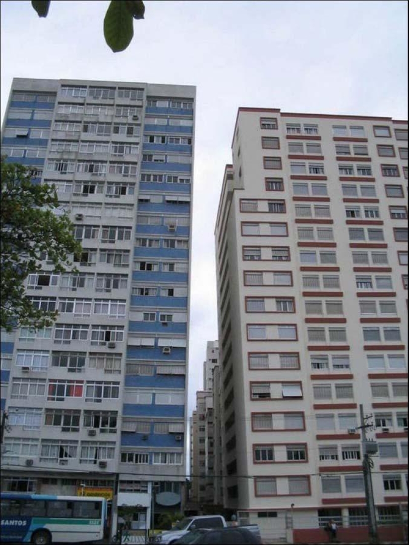 Santos is a city of "falling" buildings in Brazil