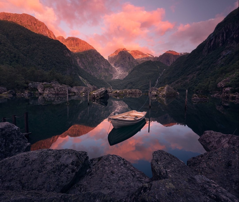 Scandinavian fairy tale: picturesque landscapes of Norway in the lens of Hans Gunnar Aslaksen