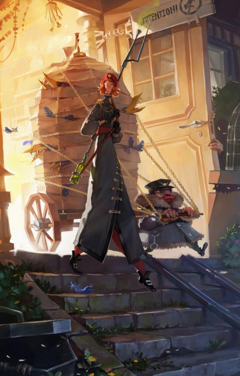 Scary stories of artist Yulia Litvinova