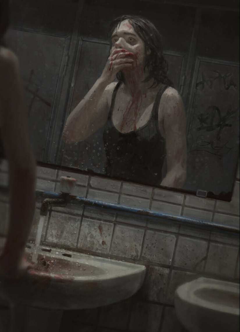 Scary stories of artist Yulia Litvinova