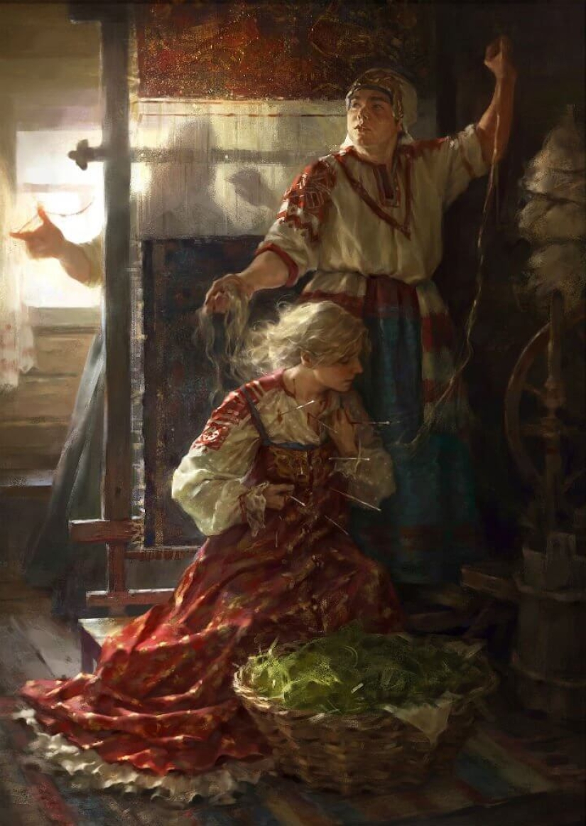 Scary stories of artist Yulia Litvinova