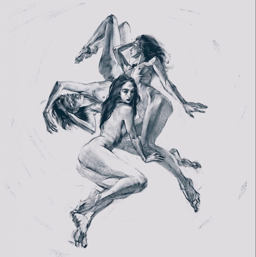 Scary stories of artist Yulia Litvinova